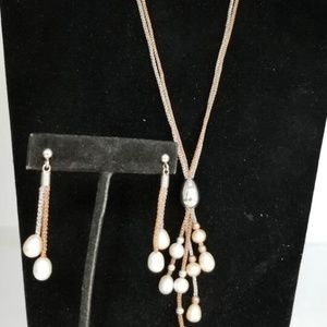 Frederic Duclos Sterling Silver Necklace Set